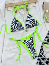 Load image into Gallery viewer, Zebra Triangle Bikini | Rossfit100 Swimwear