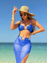 Load image into Gallery viewer, Éclat Mesh Wrap Bikini Set
| Rossfit100 Swimwear