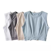 Load image into Gallery viewer, Aether Crop Sleeveless Top | Rossfit100 Activewear