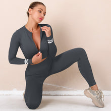 Load image into Gallery viewer, Serenya Compression Zip Set | Rossfit100 Activewear