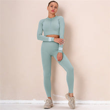 Load image into Gallery viewer, Serenya Compression Zip Set | Rossfit100 Activewear