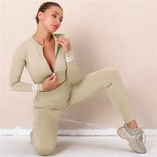 Load image into Gallery viewer, Serenya Compression Zip Set | Rossfit100 Activewear