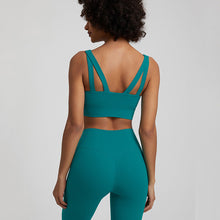 Load image into Gallery viewer, Zenith Cross-Drape Vest Top | Rossfit100 Activewear