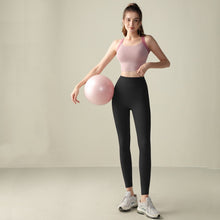 Load image into Gallery viewer, Cross Back Sports Set High Waist Hip Lifting Abdominal
