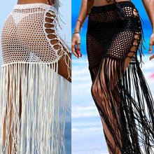 Load image into Gallery viewer, Aether Sunset Waves Skirt

