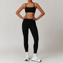 Load image into Gallery viewer, Running and fitness suit set
