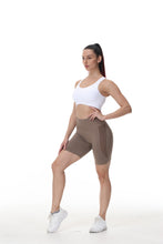 Load image into Gallery viewer, Hip Pants Side Crescent Fitness Shorts
