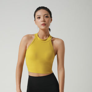 One Piece Chest Pad Back Yoga top