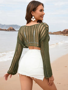 Aurora knit cover up