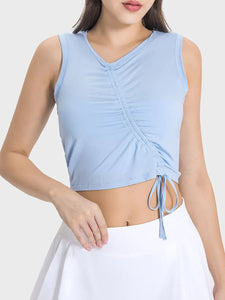 Ruched Kinetic Tank