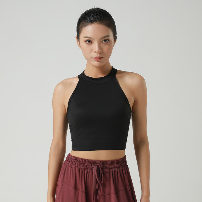 One Piece Chest Pad Back Yoga top