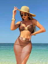 Load image into Gallery viewer, Éclat Mesh Wrap Seduction Set

