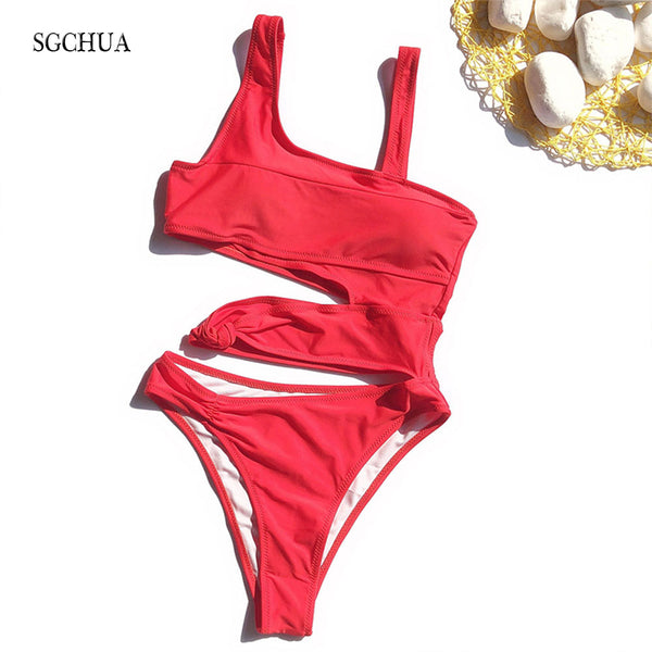 Couture Bandage Monokini in Pastel Hues – Sexy & Elegant Swimsuit for Women