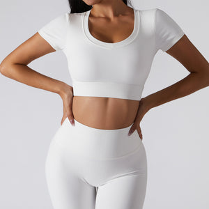 Sculp & breeze crop top