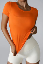 Load image into Gallery viewer, Refined Geometric Cutout Statement T-shirt
