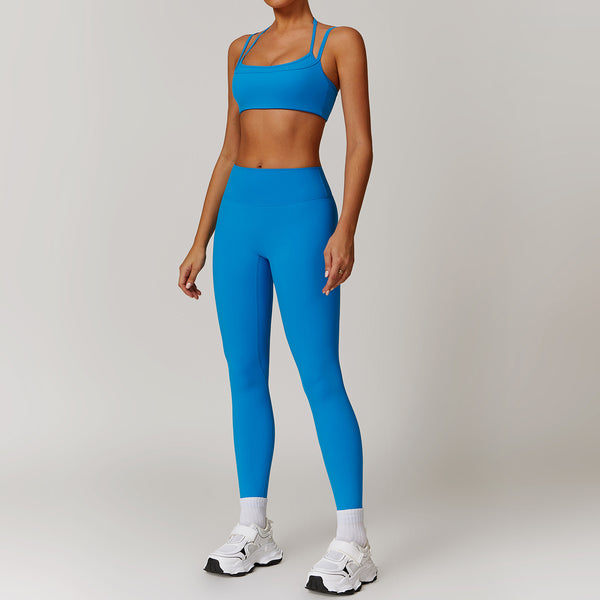 Running and fitness suit set