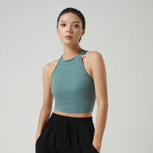 Load image into Gallery viewer, One Piece Chest Pad Back Yoga top
