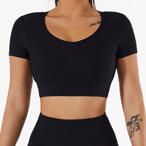 Sculp & breeze crop top