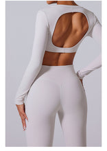 Load image into Gallery viewer, Nebula Sculpt Long Sleeve Wide-Leg Set | Rossfit100 Activewear
