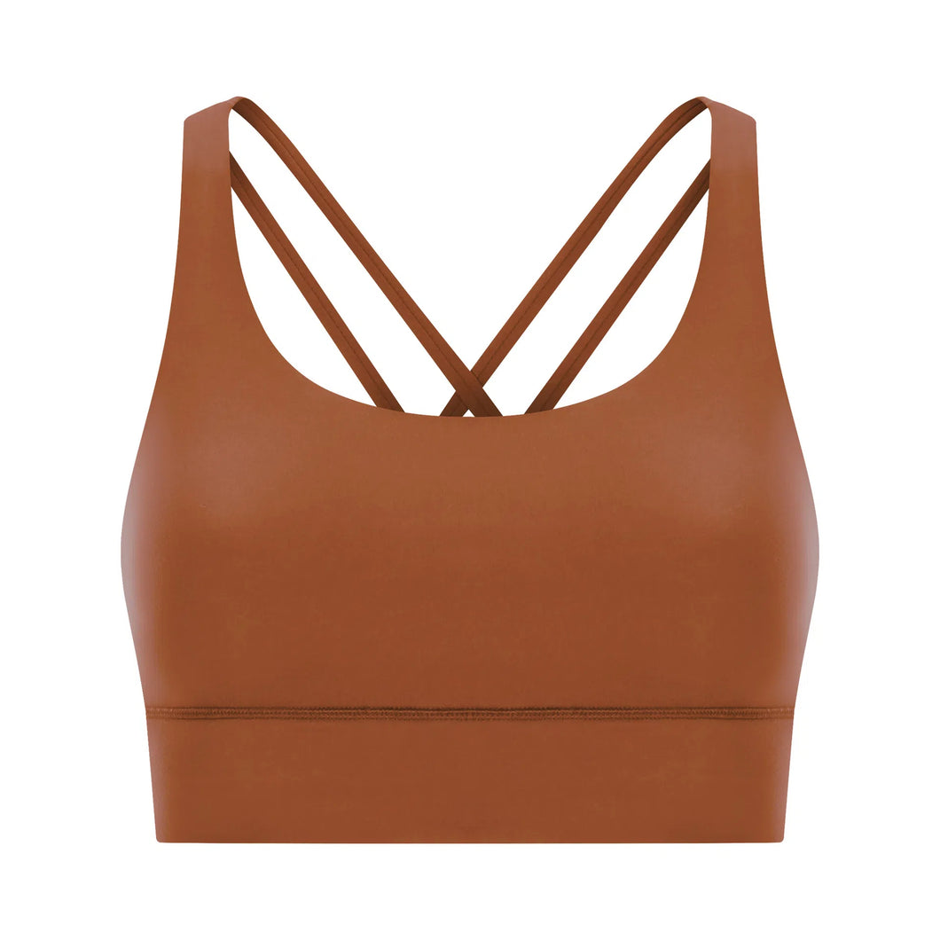 Second skin cross power bra