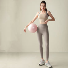 Load image into Gallery viewer, Cross Back Sports Set High Waist Hip Lifting Abdominal
