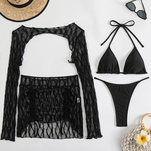 Zenith Sculpted Mesh Convertible Set