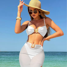 Load image into Gallery viewer, Éclat Mesh Wrap Seduction Set
