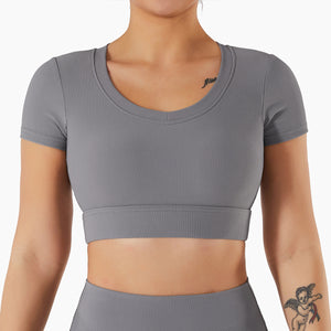 Sculp & breeze crop top
