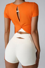 Load image into Gallery viewer, Refined Geometric Cutout Statement T-shirt
