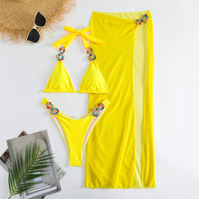 Load image into Gallery viewer, Aurora Gala glow Bikini Set
