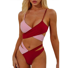 Load image into Gallery viewer, Astra Tricolor Color One-Piece
