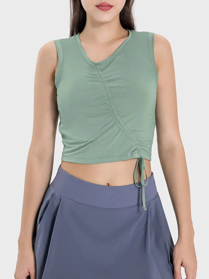 Ruched Kinetic Tank