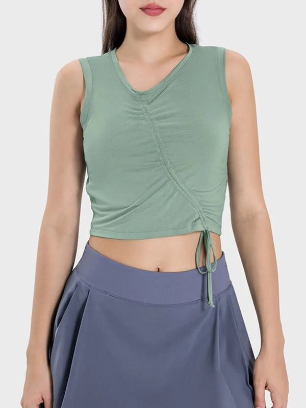 Ruched Kinetic Tank