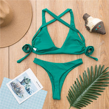 Load image into Gallery viewer, Aether Sexy Front Knot Bikini
