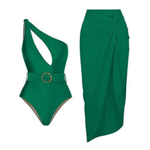 Load image into Gallery viewer, Aurora Ocean elegante skirted suit
