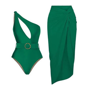 Aurora Ocean elegante skirted suit