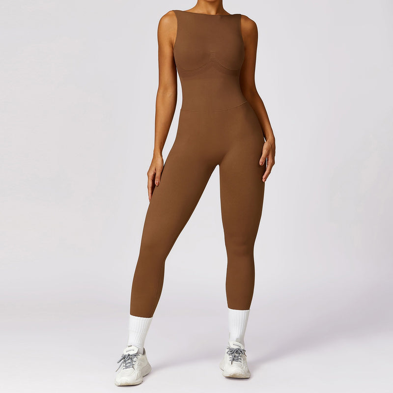 Hip -lifting one-piece yoga suit
