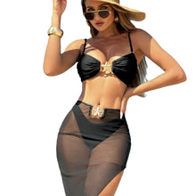 Load image into Gallery viewer, Éclat Mesh Wrap Seduction Set
