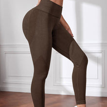 Load image into Gallery viewer, Peach Hip Lifting High Waist Slimming yoga pants
