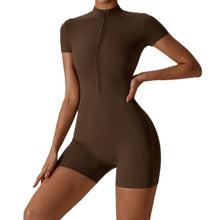 Load image into Gallery viewer, Zenith Motion Zipper Unitard
