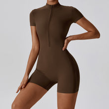 Load image into Gallery viewer, Zenith Motion Zipper Unitard
