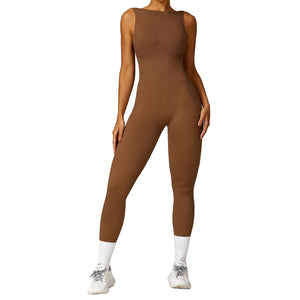 Hip -lifting one-piece yoga suit