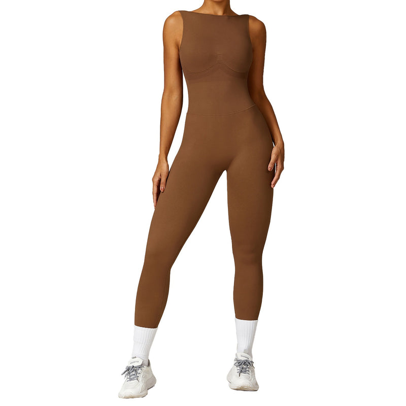 Hip -lifting one-piece yoga suit