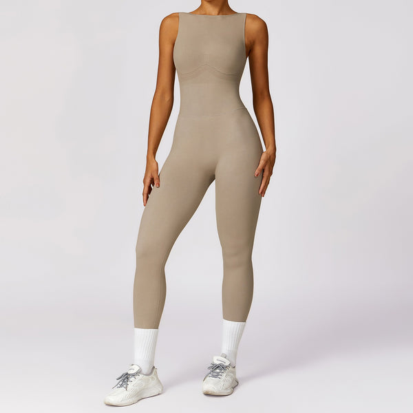 Hip -lifting one-piece yoga suit