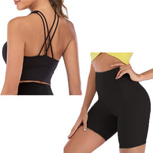 Load image into Gallery viewer, Yoga Set Short Women Fitness
