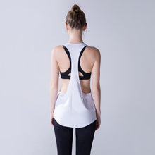 Load image into Gallery viewer, Nebula Backless Yoga Crop Top | Rossfit100 Activewear
