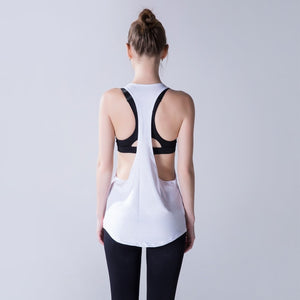 Nebula Backless Yoga Crop Top | Rossfit100 Activewear