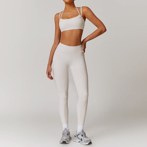 Running and fitness suit set