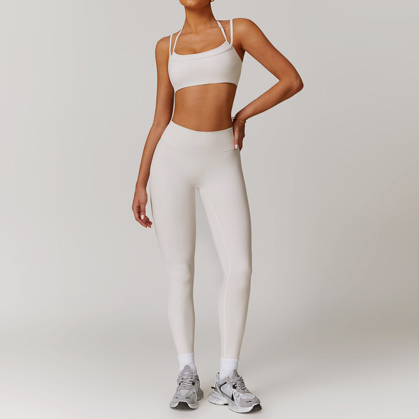 Running and fitness suit set